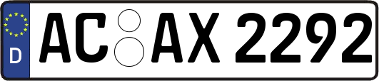 AC-AX2292