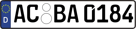 AC-BA0184