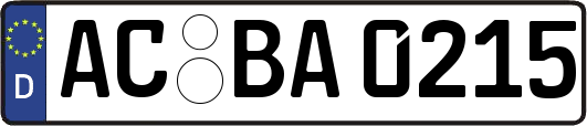 AC-BA0215