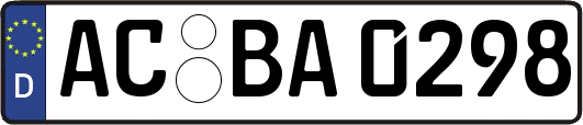 AC-BA0298