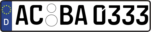 AC-BA0333