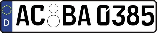 AC-BA0385