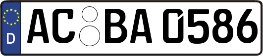 AC-BA0586