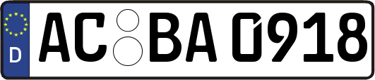 AC-BA0918