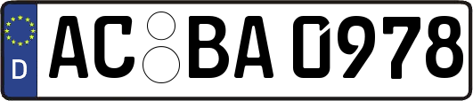 AC-BA0978
