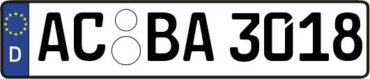 AC-BA3018
