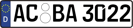 AC-BA3022