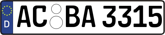 AC-BA3315