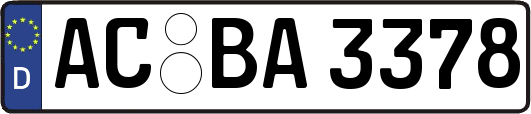 AC-BA3378