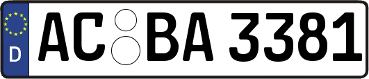 AC-BA3381