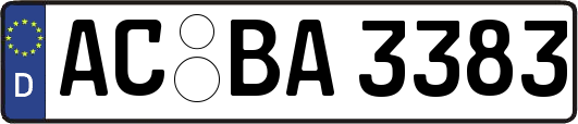 AC-BA3383