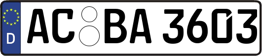 AC-BA3603