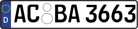 AC-BA3663