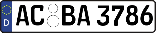 AC-BA3786