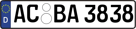 AC-BA3838