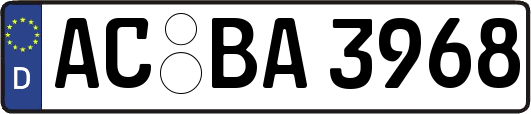 AC-BA3968