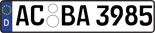 AC-BA3985