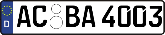 AC-BA4003