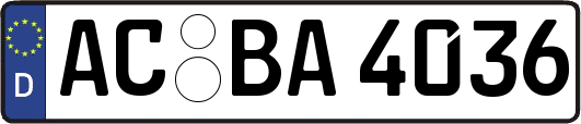 AC-BA4036