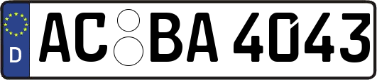 AC-BA4043