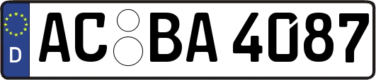 AC-BA4087