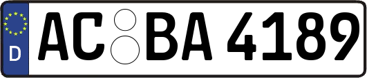 AC-BA4189