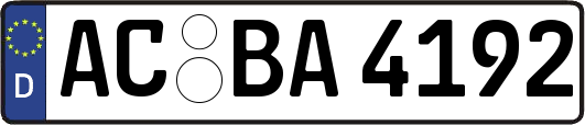 AC-BA4192