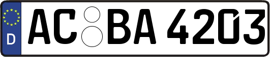 AC-BA4203