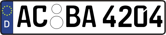 AC-BA4204