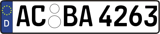 AC-BA4263