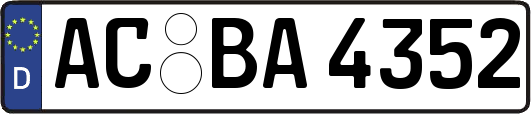 AC-BA4352