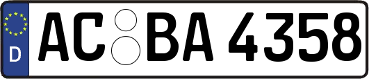 AC-BA4358