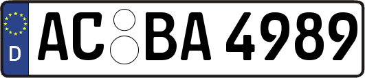 AC-BA4989