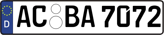 AC-BA7072