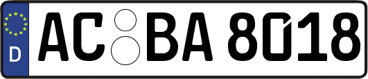 AC-BA8018