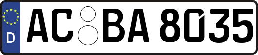 AC-BA8035