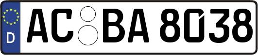 AC-BA8038