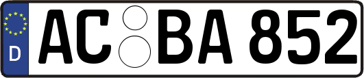 AC-BA852