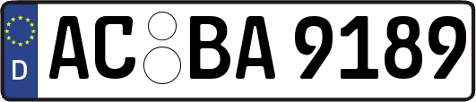 AC-BA9189
