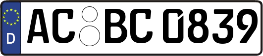 AC-BC0839