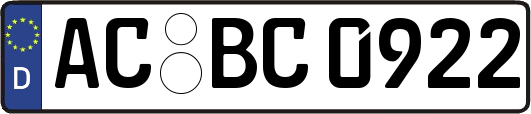 AC-BC0922