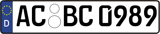 AC-BC0989