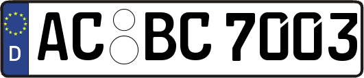 AC-BC7003