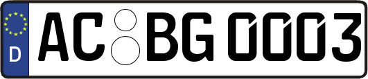 AC-BG0003