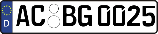 AC-BG0025