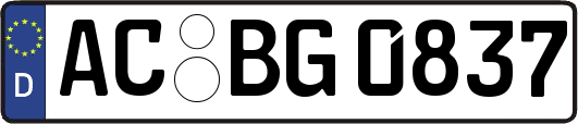 AC-BG0837