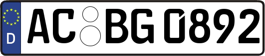 AC-BG0892