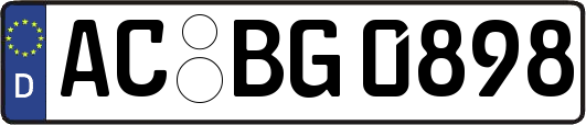 AC-BG0898