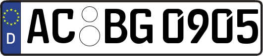 AC-BG0905