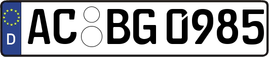 AC-BG0985